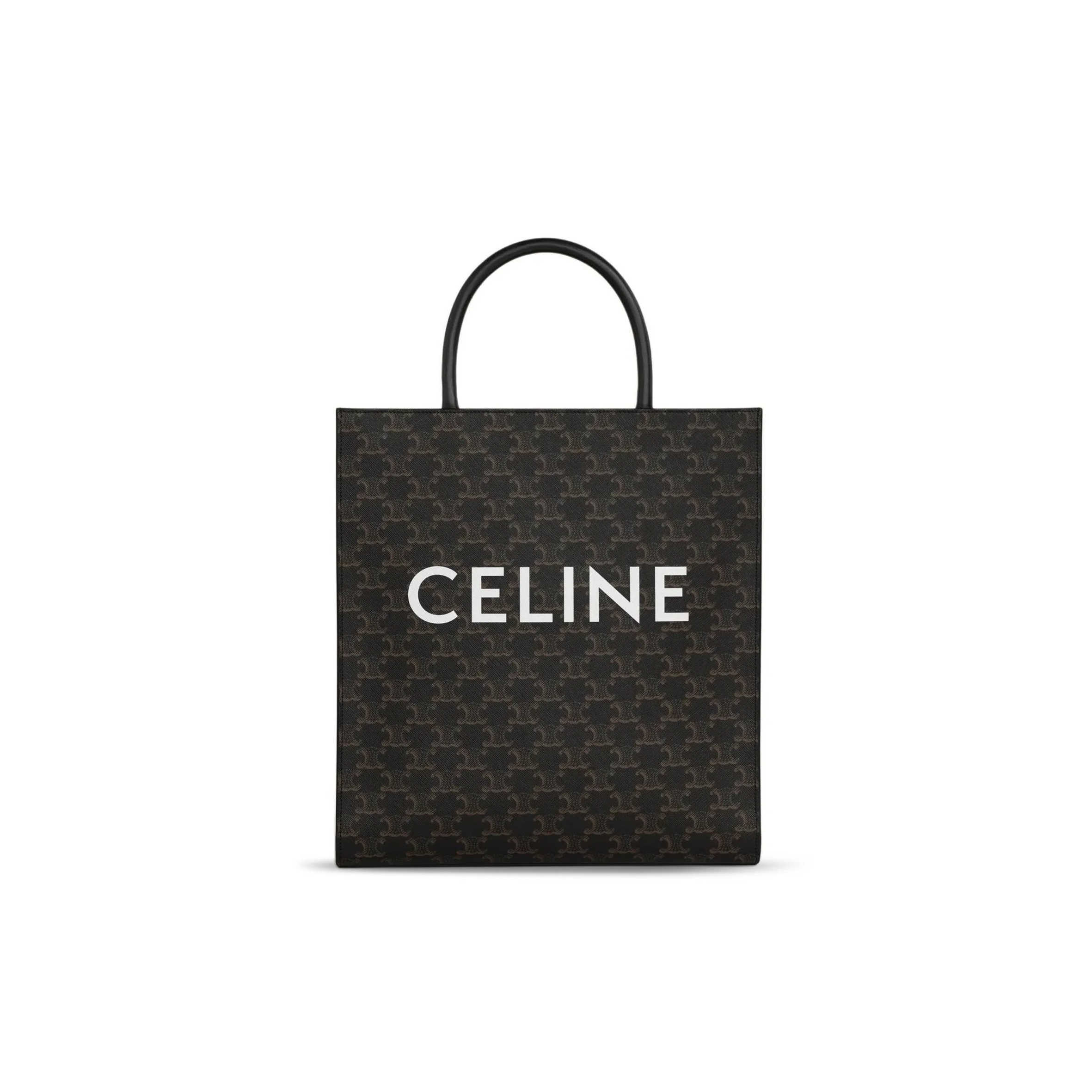 CELINE TOTE IN CABAS TRIOMPHE PRINTED COWHIDE 191542CIM.07OZ (39.5*37*9cm)